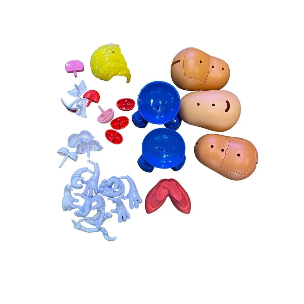 3 Mr & Mrs Potato Head Lot‎ 31 Pieces Accessories As Shown Play Set Kids Toys